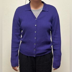 Vintage Indigo Cardigan